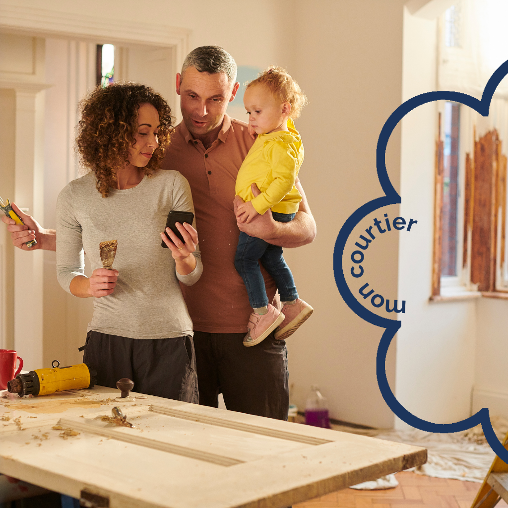 courtier immobilier Boulogne Billancourt - famille travaux